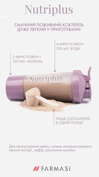 Шейкер Nutriplus Lily Farmasi 400 мл | Зображення 4