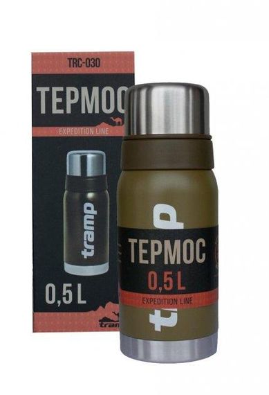 Термос Tramp Expedition Line 0,5 л Оливковий TRC-030-olive | Зображення 1