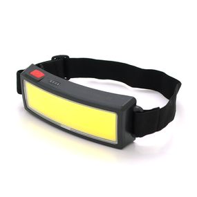 Налобний ліхтарик Bailong BL-F007-COB, 1 Led Cob, Red cob, 3 режими, корпус-пластик, водостійкий, ip55, живлення АКБ вбудований 18650/8800mah, USB Type-С - кабель, 5000K, BOX