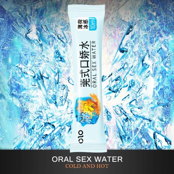 Саше смазки для орального секса OLO тепло/холод, на водной основе (цена за 8 шт. в упаковке) sexstyle | Зображення 3
