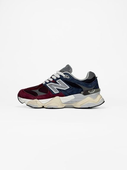 Демісезонні кросівки New Balance колір синій/бордовий | Зображення 4