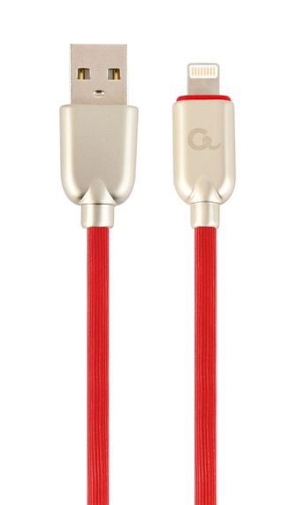 Кабель Cablexpert CC-USB2R-AMLM-2M-R, USB 2.0 А-папа/Lightning, 2.0 м.