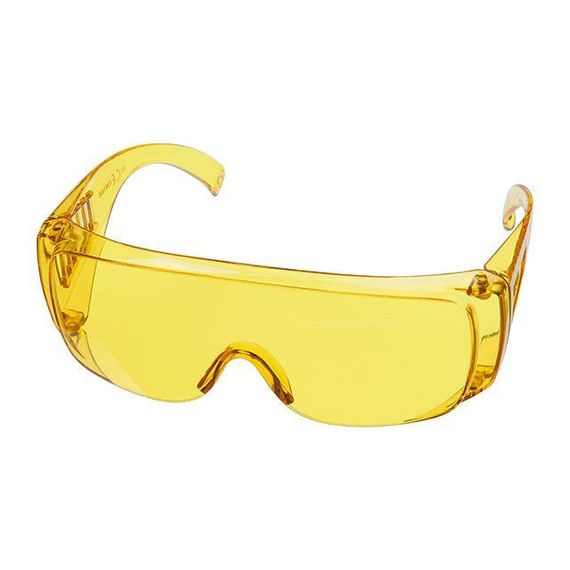 Окуляри захисні жовті, полікарбонат INTERTOOL SP-0082 | Зображення 1
