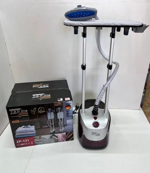 Бузковий Відпарювач вертикальний для одягу зі стійкою Zepline 3500Вт ZP-131 | Зображення 3