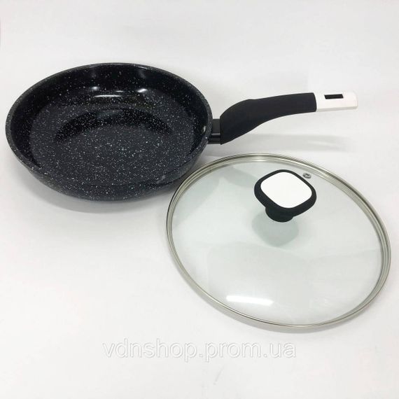 Легкая сковорода для домашней кухни UNIQUE, Алюминиевая кастрюля сковорода Надежная для дома EA-36 | Зображення 3