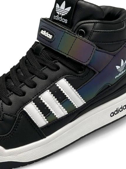 Жіночі кросіки A-as Forum 84 Mid Black Hameleon W , В'єтнам , весна / літо / осінь 41 (26,5 см) | Зображення 8