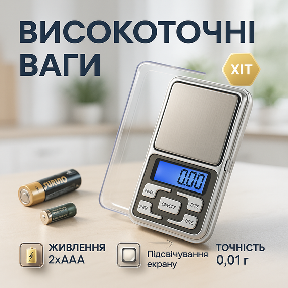 Высокоточные весы MS-1724B до 200 г, Точные весы для украшений, Весы сверхточные Карманные ручные NS-93