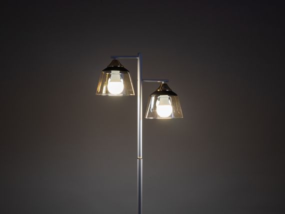 Торшер класичний LK-725F/2 E27 WH+FG | Зображення 2