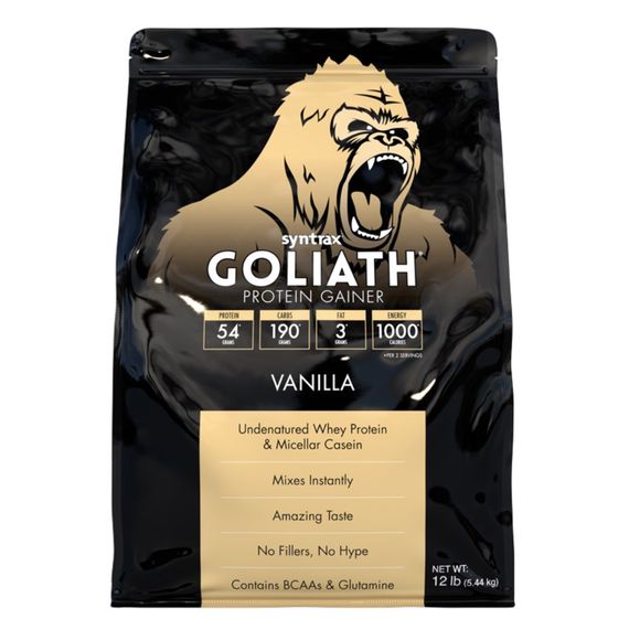 Гейнер Syntrax Goliath 5.4 kg (Vanilla)