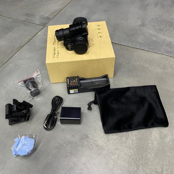 ПНБ, Монокуляр нічного бачення Spina optics NVG-10, цифровий, кріплення на шолом + на Пікатінні | Зображення 7