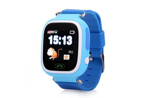 Смарт-часы детские UWatch Q90 GPS контроль звонки сообщения SOS Wi-Fi | Зображення 4