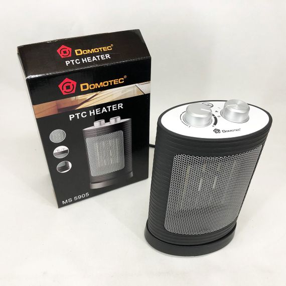Дуйка DOMOTEC MS-5905 Ceramic 1500 Вт, тепловентилятор, обогреватель электрический, дуйчик обогреватель | Зображення 5