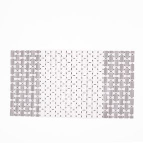 Килимок для ванної туалету душу із полівінілхлориду на присосках 73×40 см HP-42-7W