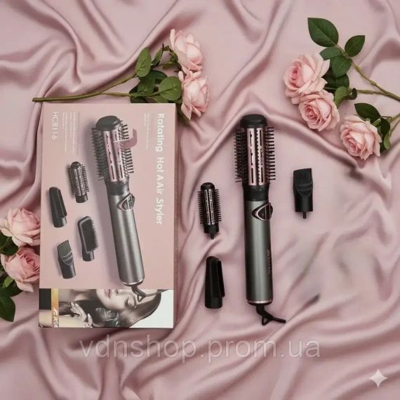 Фен-стайлер для укладання волосся ROZIA 5в1 HC8116 hair dryer AND-6162-7
