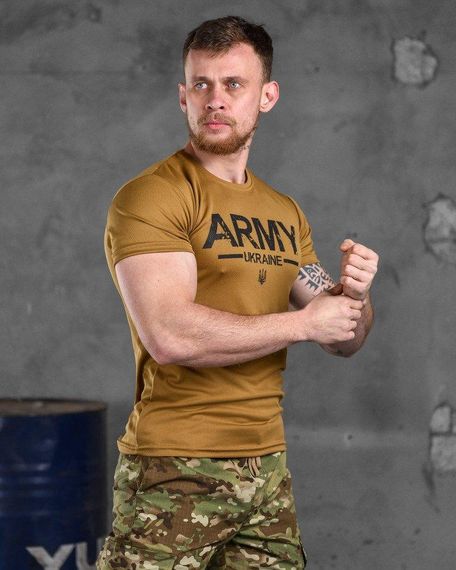 Тактическая потоотводящая футболка Odin  кайот  Army ВТ6573 | Зображення 3