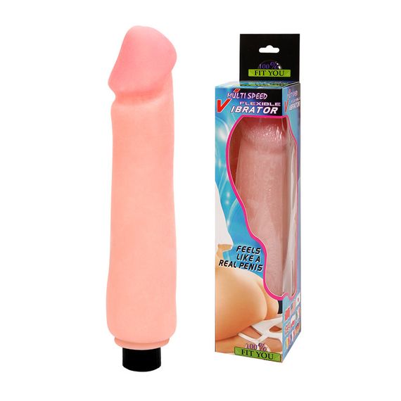Вібратор BAILE Flexible Вібратор Real Penis Sex Aura | Зображення 3