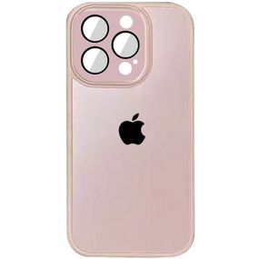 Чехол TPU+Glass Sapphire Midnight для Apple iPhone 12 Pro (6.1") Закаленное стекло, Розовый / Pink Sand