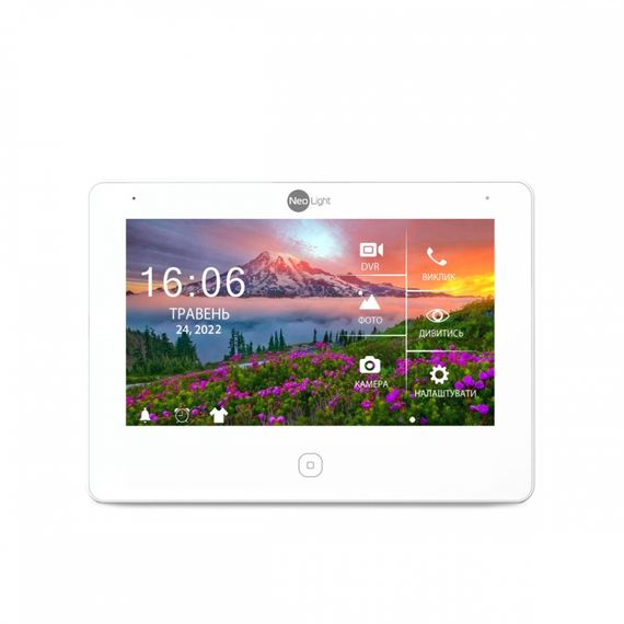 Комплект видеодомофона NeoLight Alpha HD и Solo FHD graphite | Зображення 2