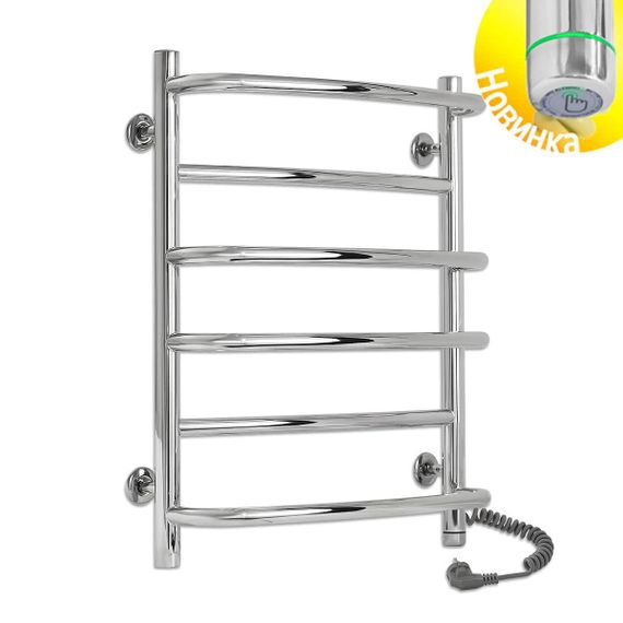 Електрична рушникосушарка Laris Євромікс П6 450 х 600 Е сенсор S3 (підкл. справа)