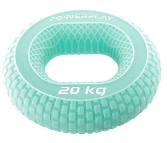 Еспандер кистьовий силіконовий PowerPlay PP-4333 Hand Grip Medium 20 кг Зелений (PP_4333_Green_20kg) | Зображення 2