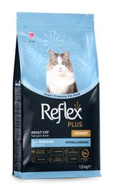 Сухий корм із лососем для профілактики СКХ у котів Reflex Plus Urinary Salmon, 1.5 кг