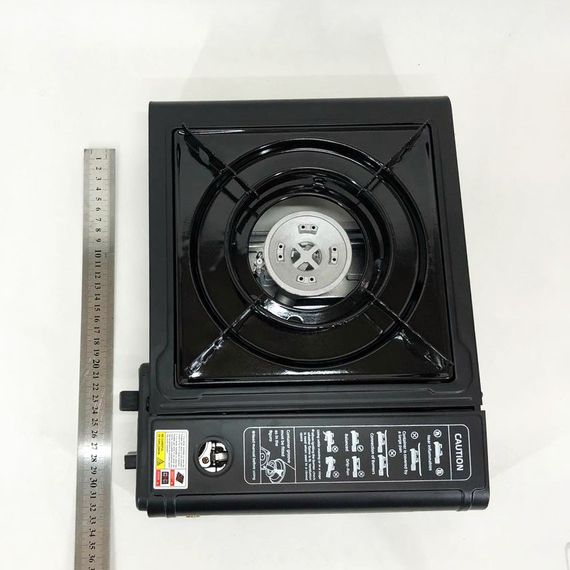 Портативна газова плитка BK-167A із перехідником під звичайний NZ-572 газовий балон | Зображення 6