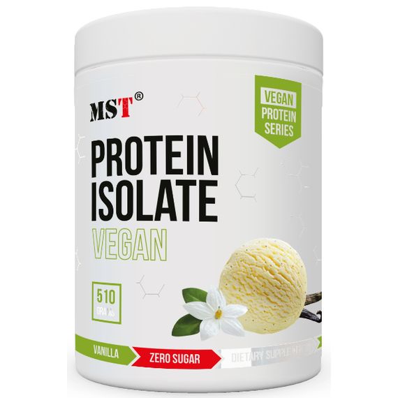 Протеїн MST Nutrition Protein Isolate Vegan 510 g /17 servings/ Vanilla