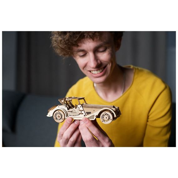 Конструктор Ugears Спорткар Спритна миша (6337473) | Зображення 8