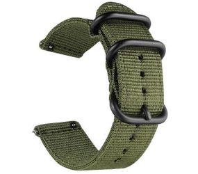 Нейлоновый ремешок Primo Traveller для часов Xiaomi Amazfit GTR 47 mm - Army Green