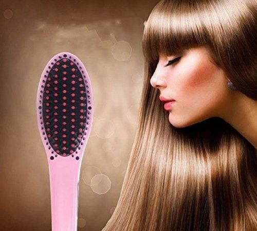 Електричний гребінець-випрямляч Fast Hair Straightener HQT-906 | Зображення 1