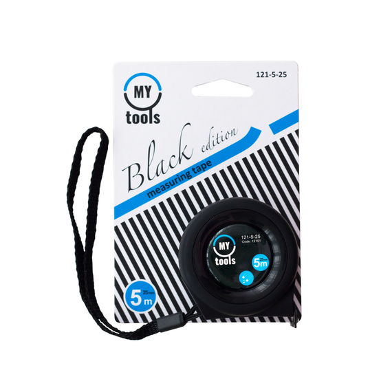 Рулетка измерительная My Tools Black edition, 5м×25мм | Зображення 5