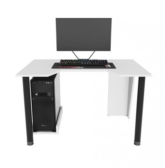 Стол геймерский ZEUS GAMER-1 белый | Зображення 6