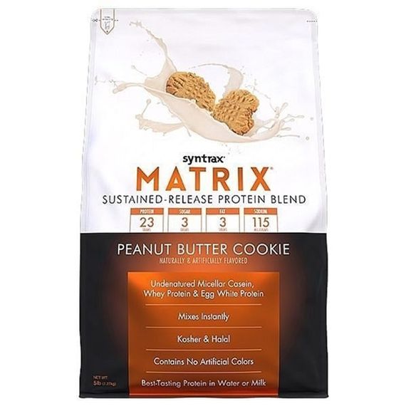 Протеїн Syntrax Matrix 5.0 2270 g /76 servings/ Peanut Butter Cookie