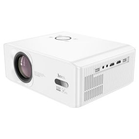 Проєктор Hoco DT3, Android, 1080p, 370ANSI, Wi-Fi 2.4+5G, White, Box