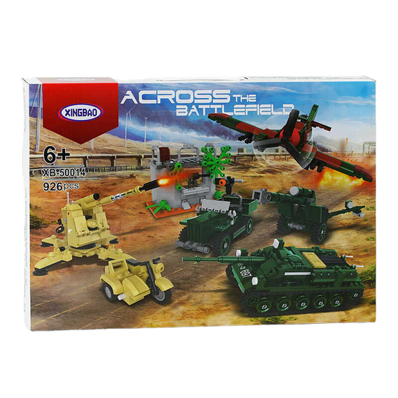 Конструктор Across the Battlefield 926 деталей ХВ 50014 XingBao