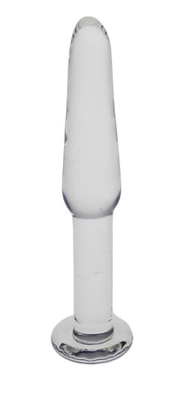 Анальний плаг зі скла EGZO EAP-M (довжина 11.5 см, діаметр 2 см ) sexstyle | Зображення 1