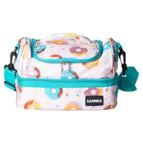 Ланч бег 25×15×15 (см) сумка для їжі в школу термосумка 7 (л) дитяча для ланчу, пікніка Рожевий HP-14-11