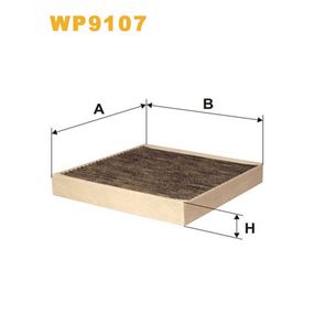 Фильтр салона Wixfiltron WP9107