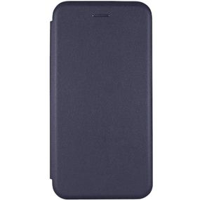 Кожаный чехол-книжка Classy для Apple iPhone 11 (6.1") Темно-синий