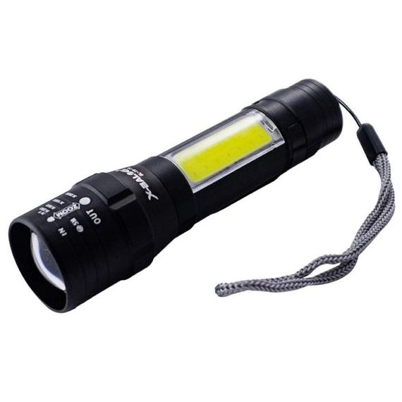 Фонарик светодиодный ручной аккумуляторный портативный Police Bailong BL-T6-19 | Карманный RC-648 мини фонарь | Зображення 5