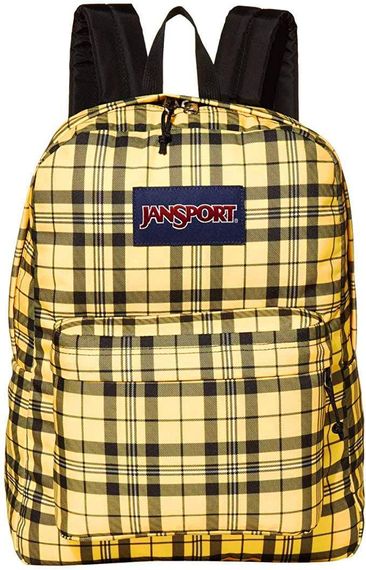 Міський рюкзак 25L Jansport Superbreak жовтий в клітинку | Зображення 2