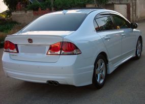 Спойлер Калин (під фарбування) для Honda Civic Sedan VIII 2006-2011рр.