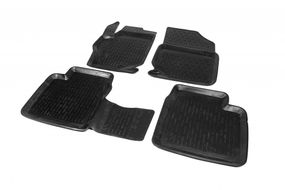 Гумові килимки (4 шт, Niken 3D) для Citroen C-Elysee 2012-2024 рр