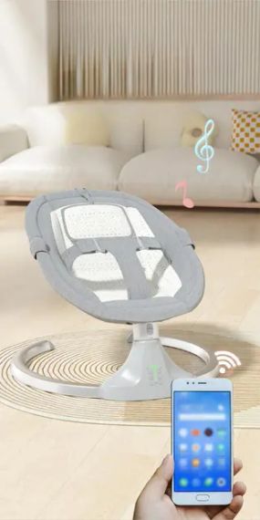 Колисковий центр шезлонг-гойдалка+москітна сітка (підвісні іграшки) | Зображення 7