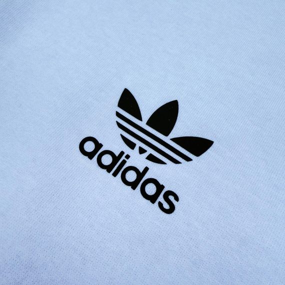 Кофта на блискавці Adidas біла | Зображення 1