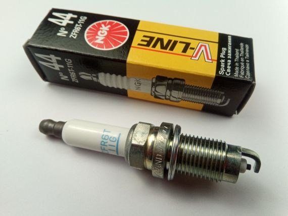 Свічка запалювання NGK V-Line 44 (ZFR6T-11G) | Зображення 1