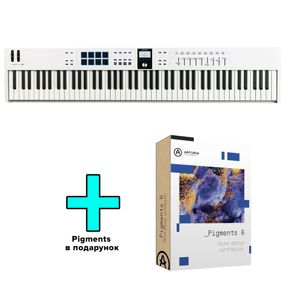 MIDI-клавіатура Arturia KeyLab Essential 88 mk3 (White) + Arturia Pigments