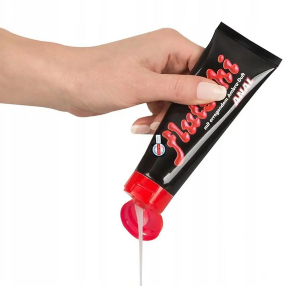 Лубрикант водно-силіконовий Flutschi Anal 80 ml з ароматом амбри Sex Aura | Зображення 1