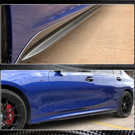 Накладки на пороги V4 (для G20, Карбон) для BMW 3 серия G20/21 2018- гг | Зображення 3