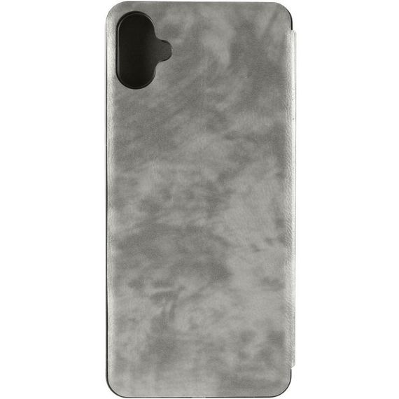Кожаный чехол-книжка Belora для Samsung Galaxy A06 Black Gray | Зображення 4